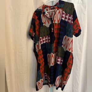 Natori Bukhara Shirt Dress NWT